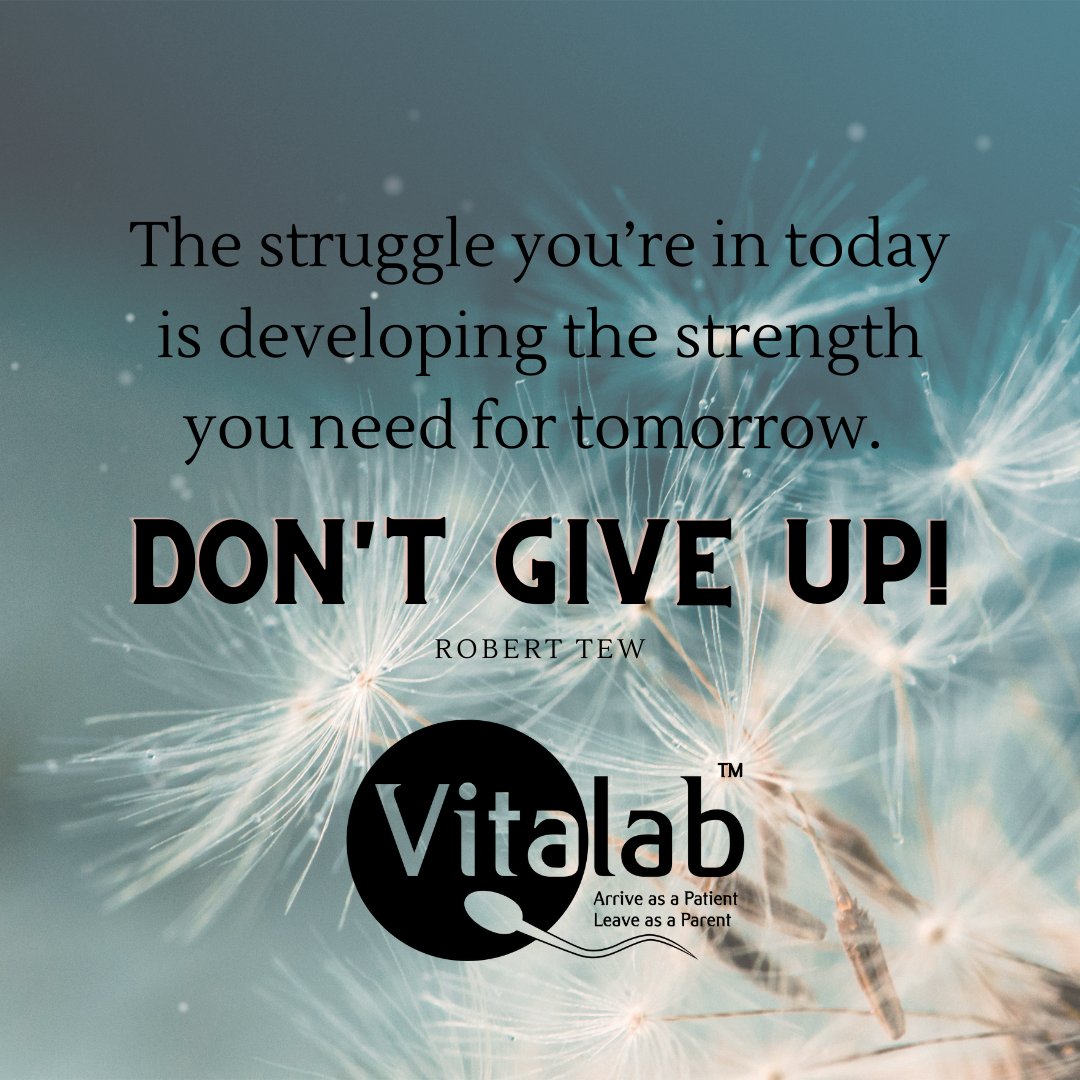 #thursdaythoughts Reach out to Vitalab today! 
Sandton | vitalab.com | Umhlanga
#infertility #infertilitysucks #infertilityawareness #infertilityjourney #infertilitywarrior #thursday #happythursday #thursdaymotivation #thoughtfulthursday  #thursdayquotes