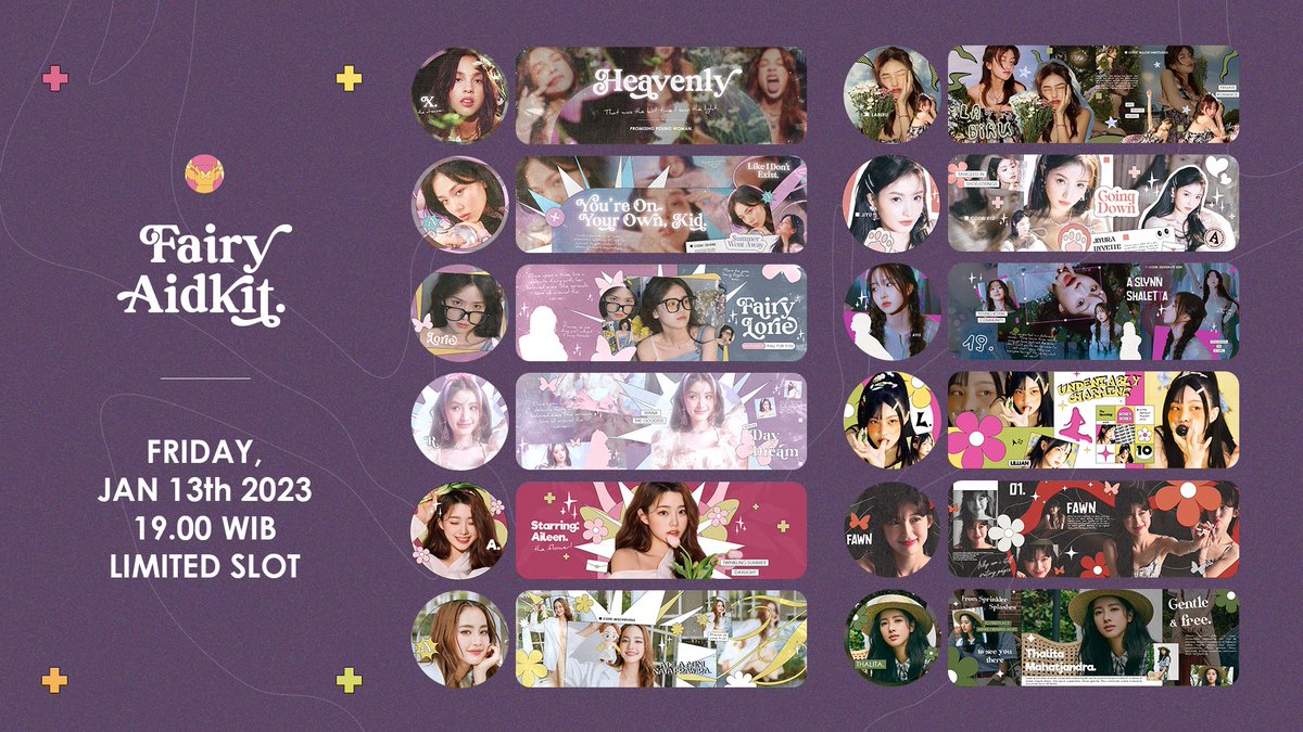 FairyAidKit's tweet photo. { help rt }

halo haloo aku akan open lagi besok (13 januari) pada jam 19.00 WIB, sistemnya klaim slot dulu dengan menyebutkan kode layout via dm yaa! limited slot tapi santai alias open sampai slot penuh :3 tidak ada maks. pembelian juga yaa terimakasihh 🤩🙌

#zonaba #zonauang https://t.co/Aofd7raU6S