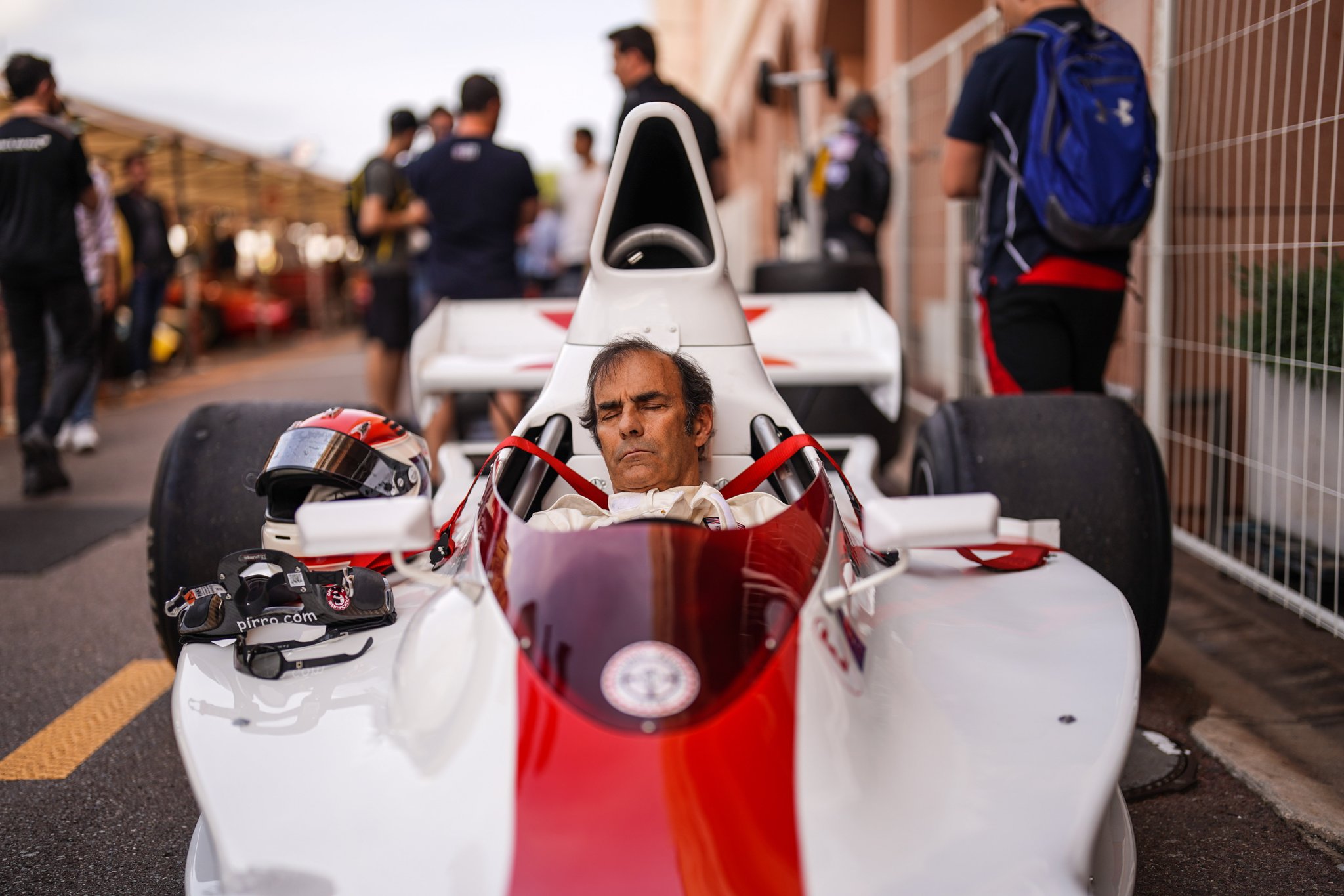 Happy birthday Emanuele Pirro! We expect you to indulge today and finish off the day in this happy state again. 