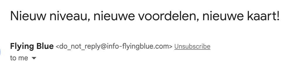 michavaneijk's tweet photo. @KLM Ik ben heel blij met mijn nieuwe status (behaald afgelopen oktober) - maar om hier nou elke dag een email van te sturen? Heb er inmiddels al meer dan 50 gehad van jullie... https://t.co/bPh1agLPSk