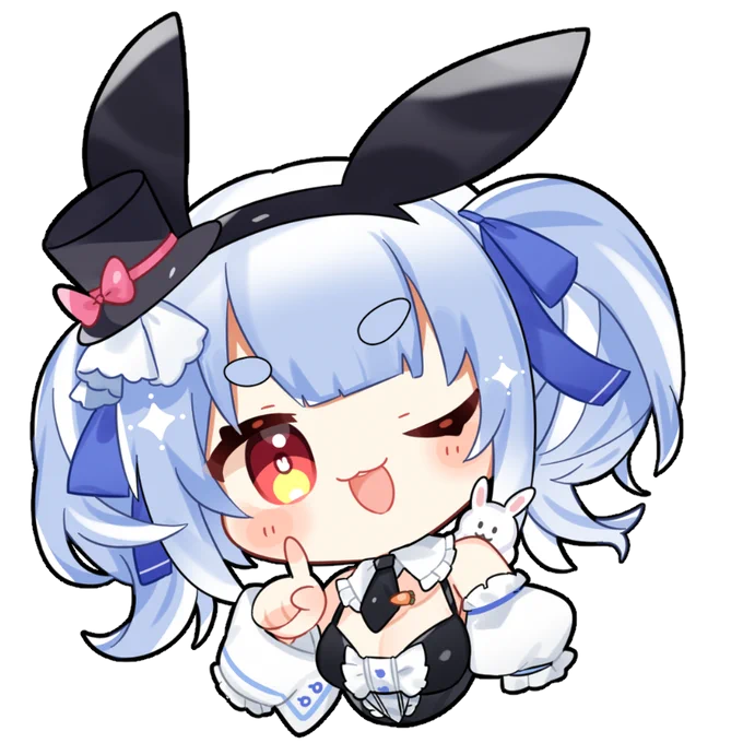 おまけの透過素材3D新衣装もたのしみすぎる～～～!! #ぺこらーと 