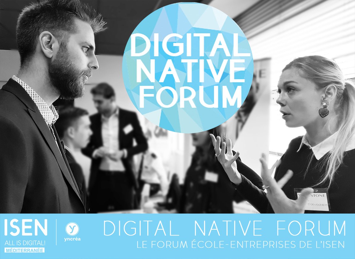 AnseTechnology's tweet image. 📅 Le 19 janvier, Anse Technology participera au Digital Native Forum organisé par l&apos;ISEN - Page école - École d&apos;ingénieurs des Hautes Technologies et du Numérique.

💡Il s&apos;agit d&apos;un forum école-entreprises pour trouver nos futurs ingénieurs stagiaires.

#event #forum