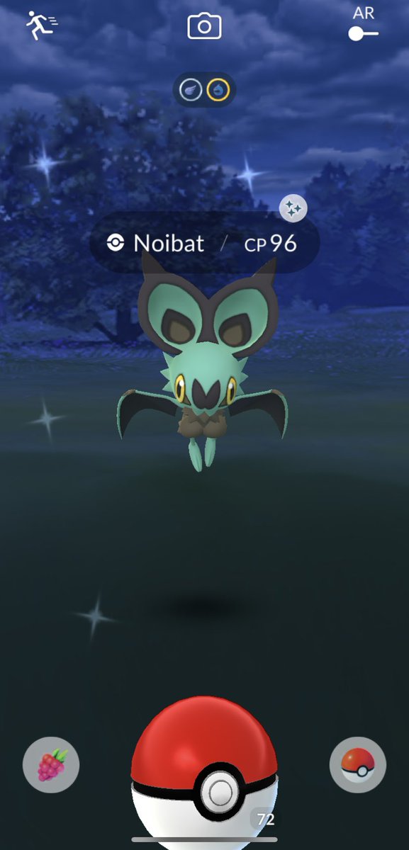 GrandMastaSwag's tweet photo. Right before I checked this Noibat I said. “I don’t need to worry about community day when this is gonna be shiny” 😂 #PokemonGO #Noibat #ShinyPokemon https://t.co/x9l8D6l8Hw