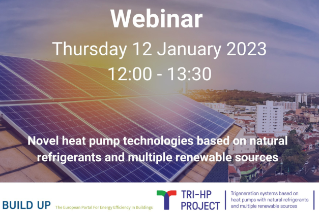 TRIHP_EU's tweet photo. The TRI-HP #webinar in cooperation with @EU_BUILDUP on novel #heat #pump #techologies based on natural #refrigerants IS STARTING NOW! Join us online https://t.co/KVj9A6oUeT https://t.co/3NDfYWrmSZ