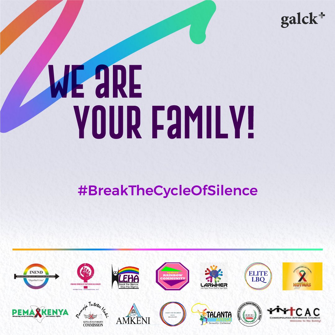 When society continues to oppress a group, it not only perpetuates hate externally but also internally, as individuals internalize discrimination and self-loathe.
#BreakTheCycleOfViolence 
#ProtectQueerKenyans
#JusticeForEdwinChiloba 
#JusticeForJoashMosoti
#JusticeForSheila