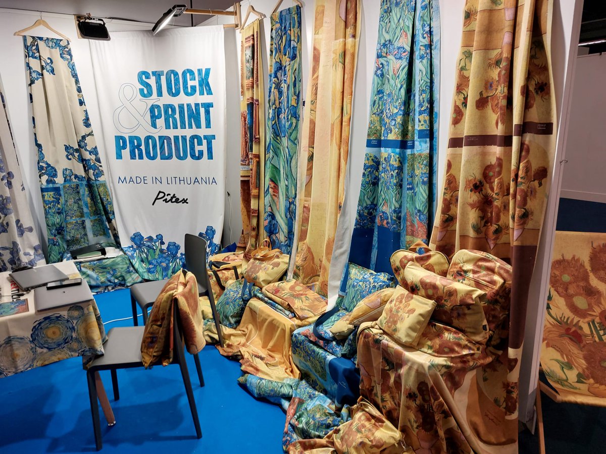 mutohgermany's tweet photo. Treffen Sie PITEX auf der Heimtextil. Alle Dekoartikel (Vorhänge, Taschen, Tischdecken, ...) werden mit Mutoh-Sublimationsdruckern hergestellt. Halle 4.2, G79 #mutoh #mutohdrucker #drucker https://t.co/e4anKHvHZ3