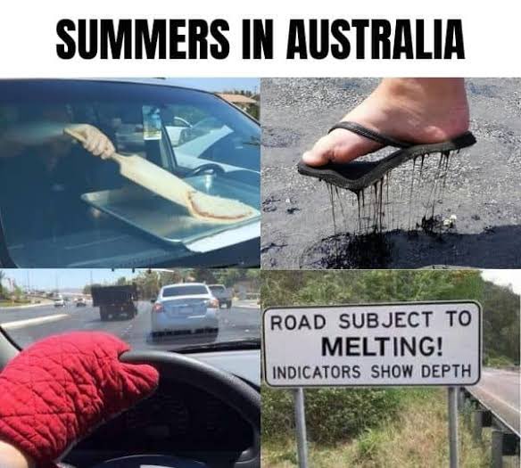 lindalisciousAu's tweet photo. What sweet hell do we have coming up? @according2_taz @KarinaJ43242490 wanna swap? Weโve already had 3 days well over 33 degrees and got lots more coming!
๐ฅต๐ฅต๐ฅต๐ฅต #summerinaustralia #summerinadelaide #heatwave #hateit #toofreakinhot #areweinhell #hot https://t.co/zVIsYKf0im