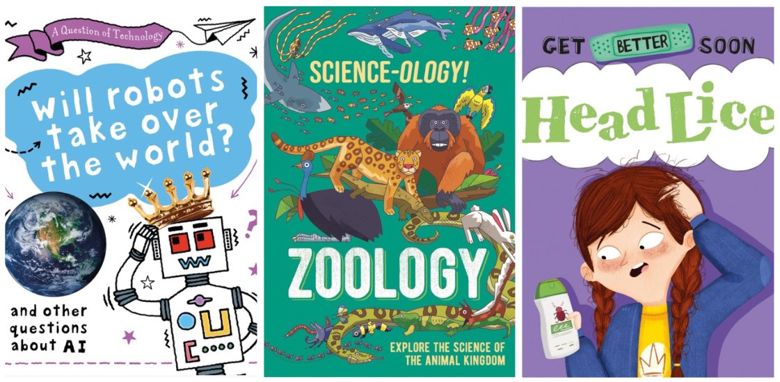 HeathBooks's tweet photo. Happy Book Birthday to these new lovely #nonfiction for those who like a bit of fact in their reading - by Clive Gifford, @TheClayborg Daniel Limon and Anita Ganeri. @Watts_Wayland https://t.co/9ri3uoXeS7