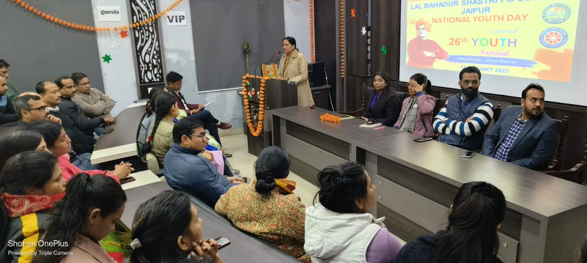 lbs_pg's tweet photo. लाल बहादुर शास्त्री पीजी महाविद्यालय की राष्ट्रीय सेवा योजना द्वारा स्वामी विवेकानन्द जयन्ती (युवा दिवस) के उपलक्ष्य पर कार्यक्रम आयोजित किया गया। 
@lbs_pg @NssRajasthan @YASMinistry @SPBhatnagar4 @drdschahar @NSSRDChandigarh https://t.co/g6mTt50V2f