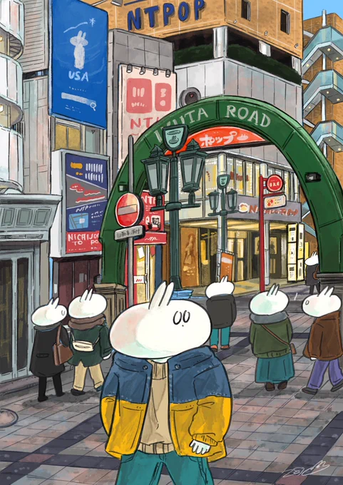 #47都道府県うさぎさんチャレンジ兵庫県いくたロードTwitterの仕様変更により今回からメイキングタイムラプス動画も合わせて載せます  