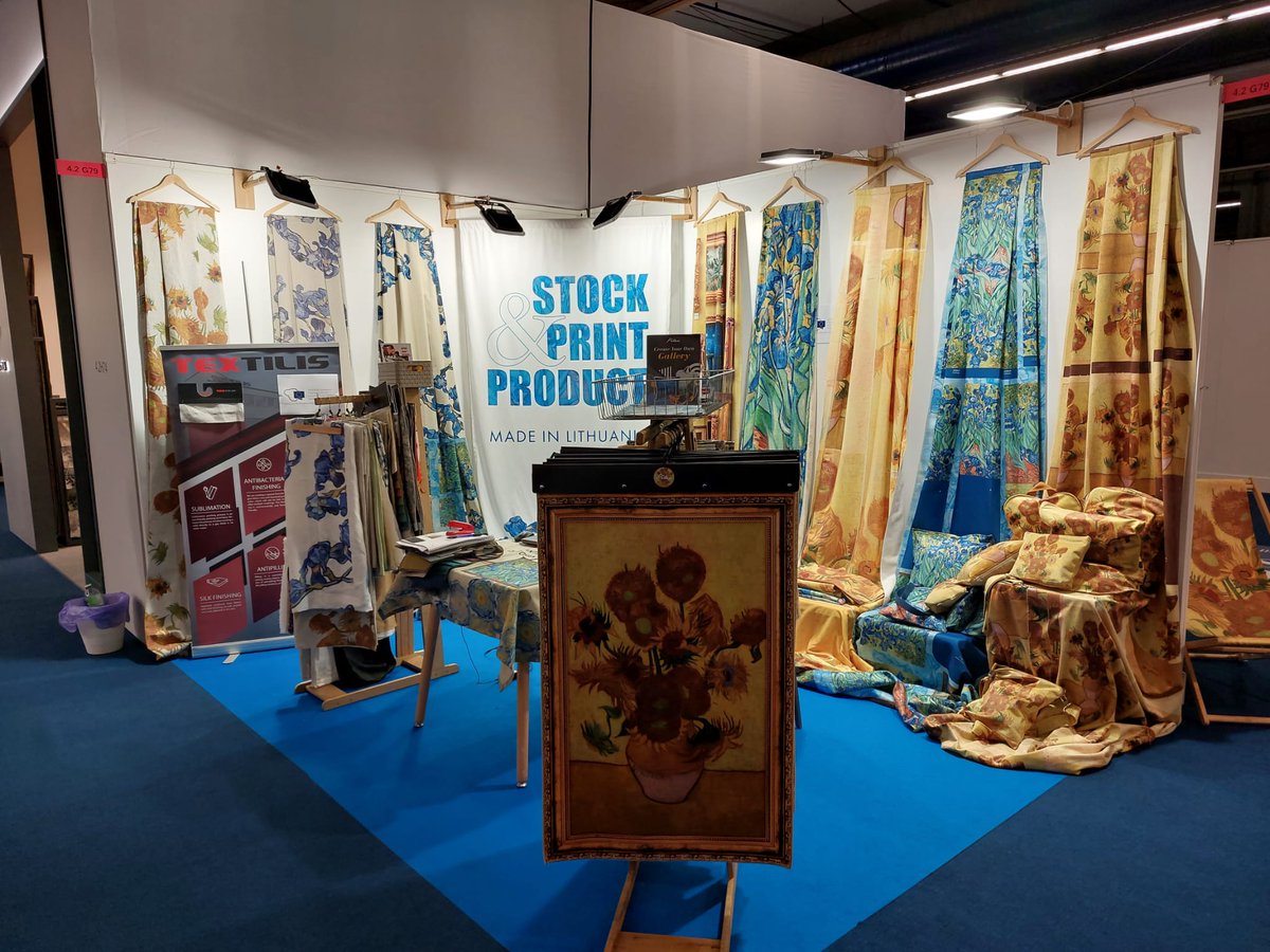 Meet PITEX at Heimtextil. All deco (curtains, bags, tablecloths, ...) made with Mutoh dye sublimation printers. Hall 4.2, G79 #mutoh #dyesublimation #digitalprinting