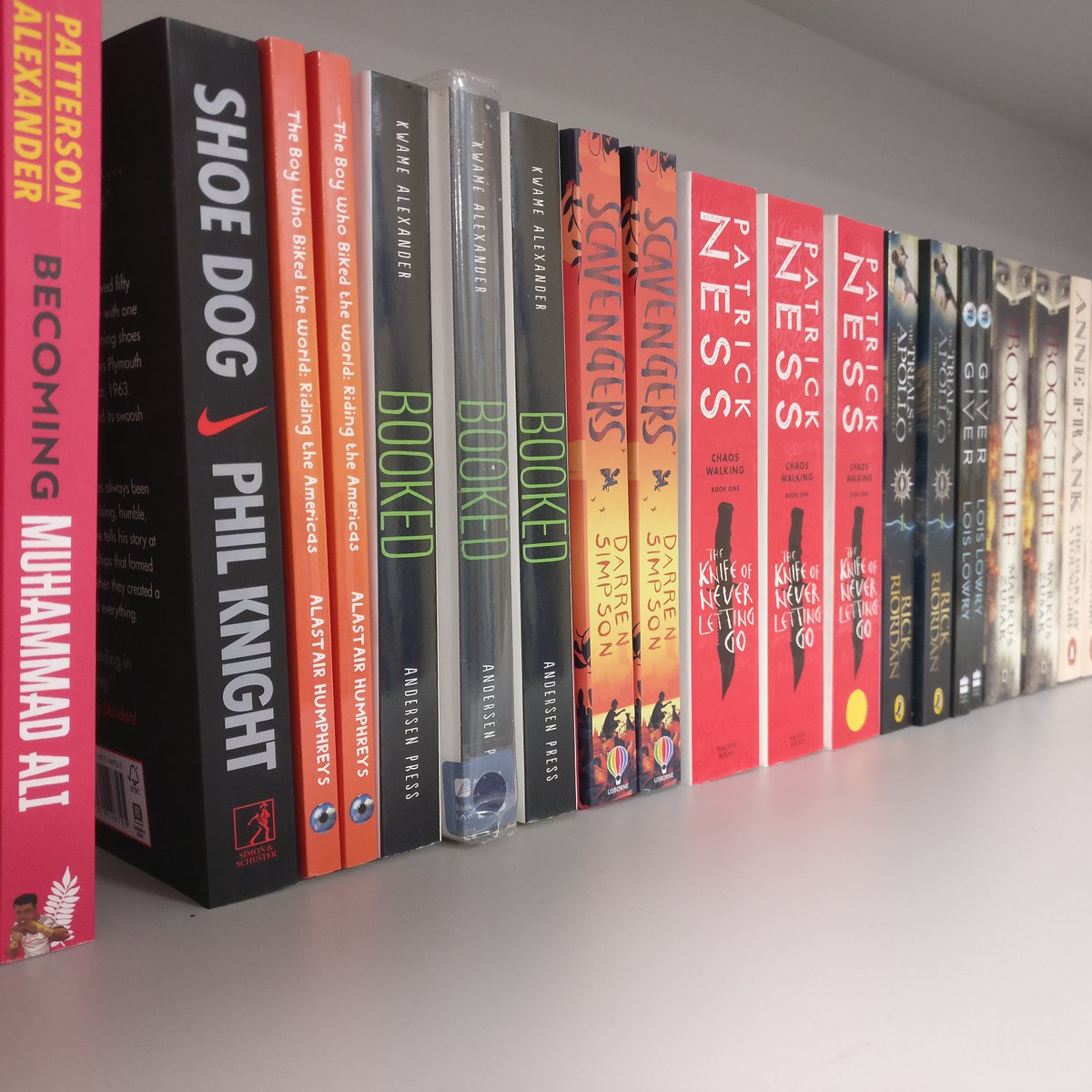 SCA_Community's tweet photo. New Year! New books! πPop into the library and check out these fabulous new books! Speak to Ms Hickey about the launch of our new reading routes! House points and prizes to be won! #newbooks #newyear #readingroute #wearesca https://t.co/QOyY2oVjWx