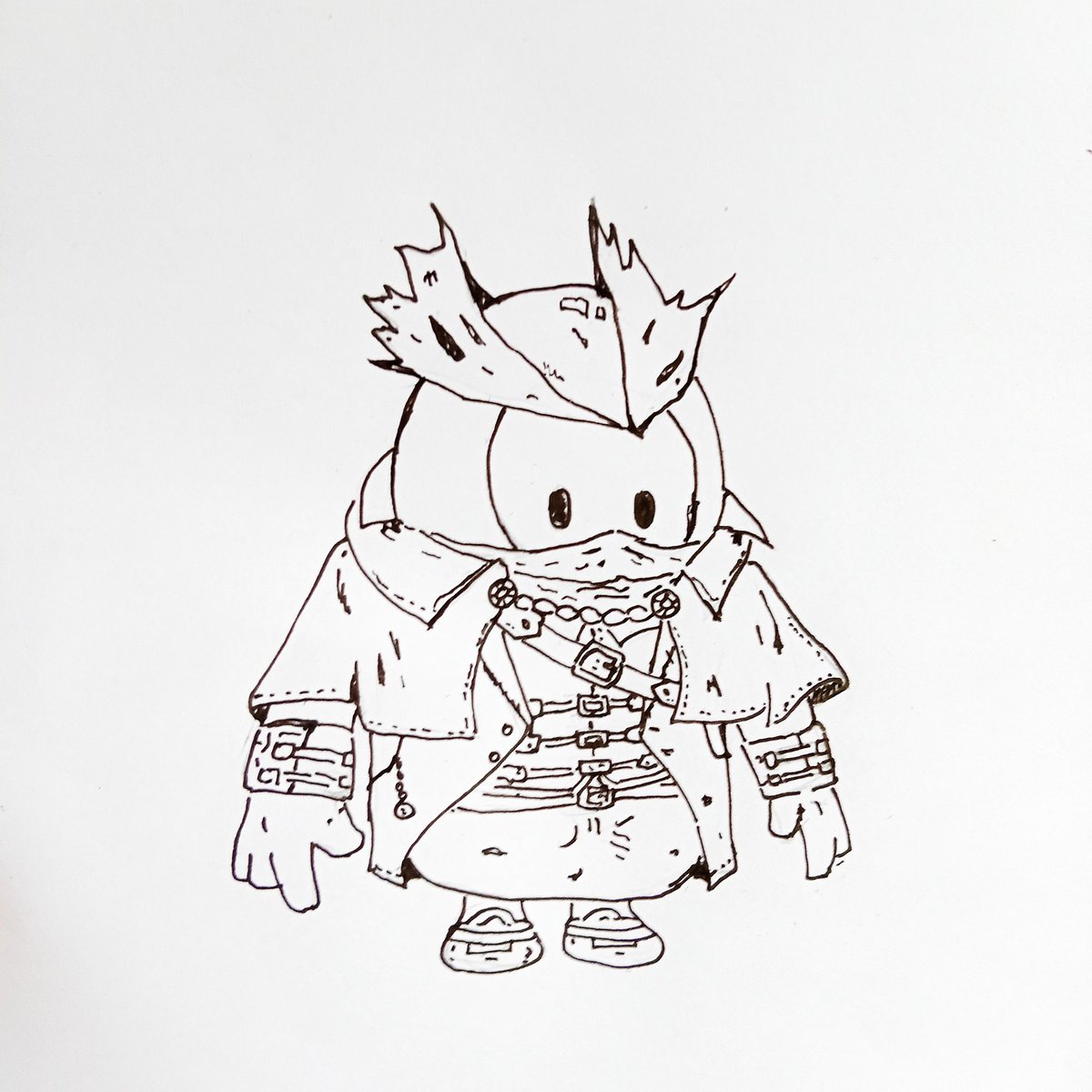 tarunrun's tweet photo. @FallGuysGame Fall guys x Bloodborne please https://t.co/ynhaJFymh5