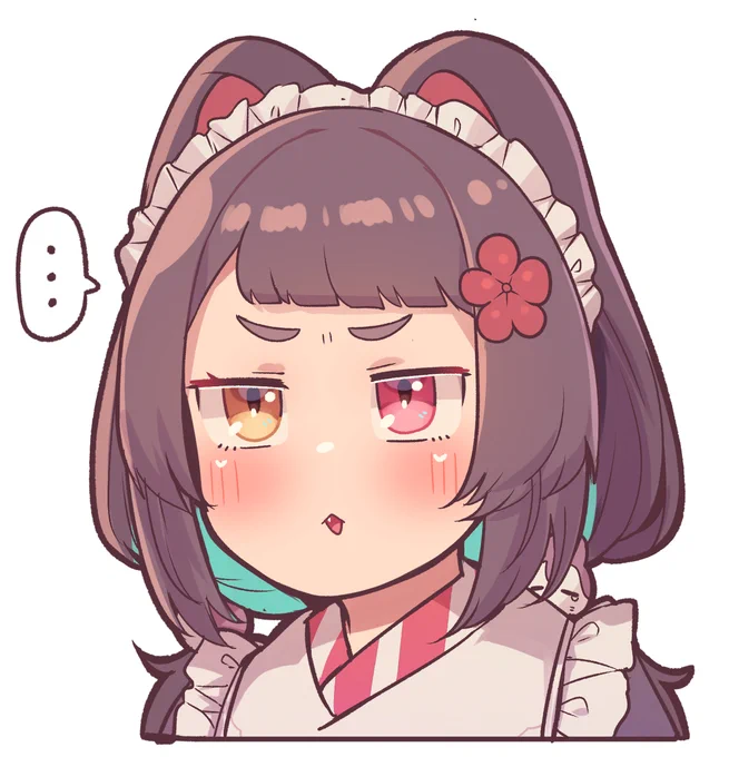 前髪切り過ぎたいぬいさん#いぬいらすと 