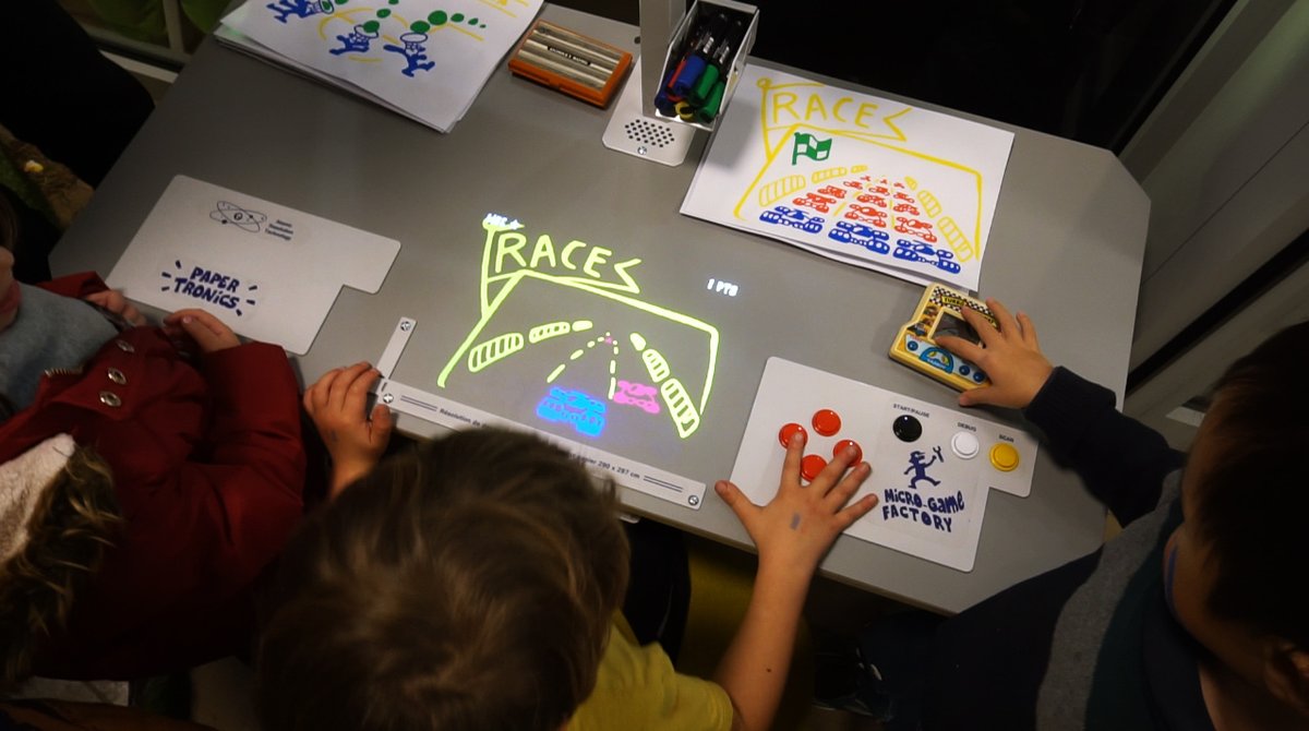 jercortial's tweet image. Créer ses propres #gameandwatch directement sur papier avec des feutres, c'est possible !🐬🐢🦕On prépare les ateliers @papertronics 2023!
➡️posca.com/fr/communities…
@POSCA_Coloring 
#gamedesign #kidsworkshop #videogameeducation #RETROGAMING #ゲームウォッチ #gameboy #レトロゲーム