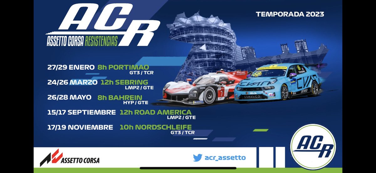 Acr_assetto's tweet image. Ya falta menos para la primera cita

🔸 Inscripciones por evento
🔸 Trofeos en cada evento 
🔸 Trofeos al final de la temporada para el ganador de cada categoría
🔸 Retransmisiones 

discord.gg/BVmjZjwTsa