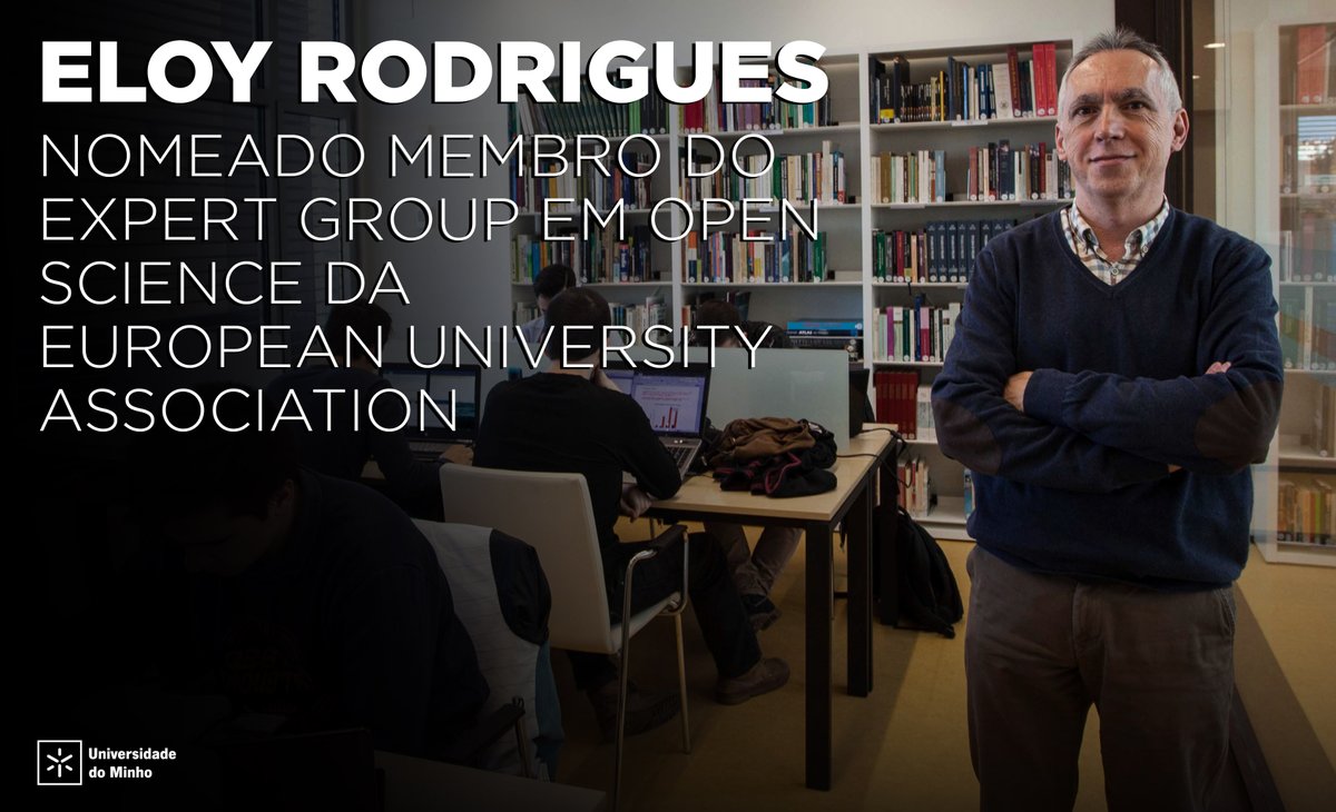 O diretor das @bibliotecasUM, Eloy Rodrigues, foi nomeado após uma candidatura promovida pelo Conselho de Reitores das Universidades Portuguesas mostrando-se determinado em contribuir para o reforço da agenda da ciência aberta nas IES nacionais.

bit.ly/3GBLCrX