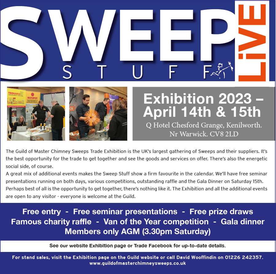 ColtCowls's tweet photo. We will be heading down to the Guild of Masters Chimney Sweeps trade show this April. 
We look forward to seeing you there! 😃#guild #guildofmasterchimneysweeps #chimneysweeps #sweeps #chimney #chimneyshow #chimneycowl https://t.co/oMrsQL2lpO