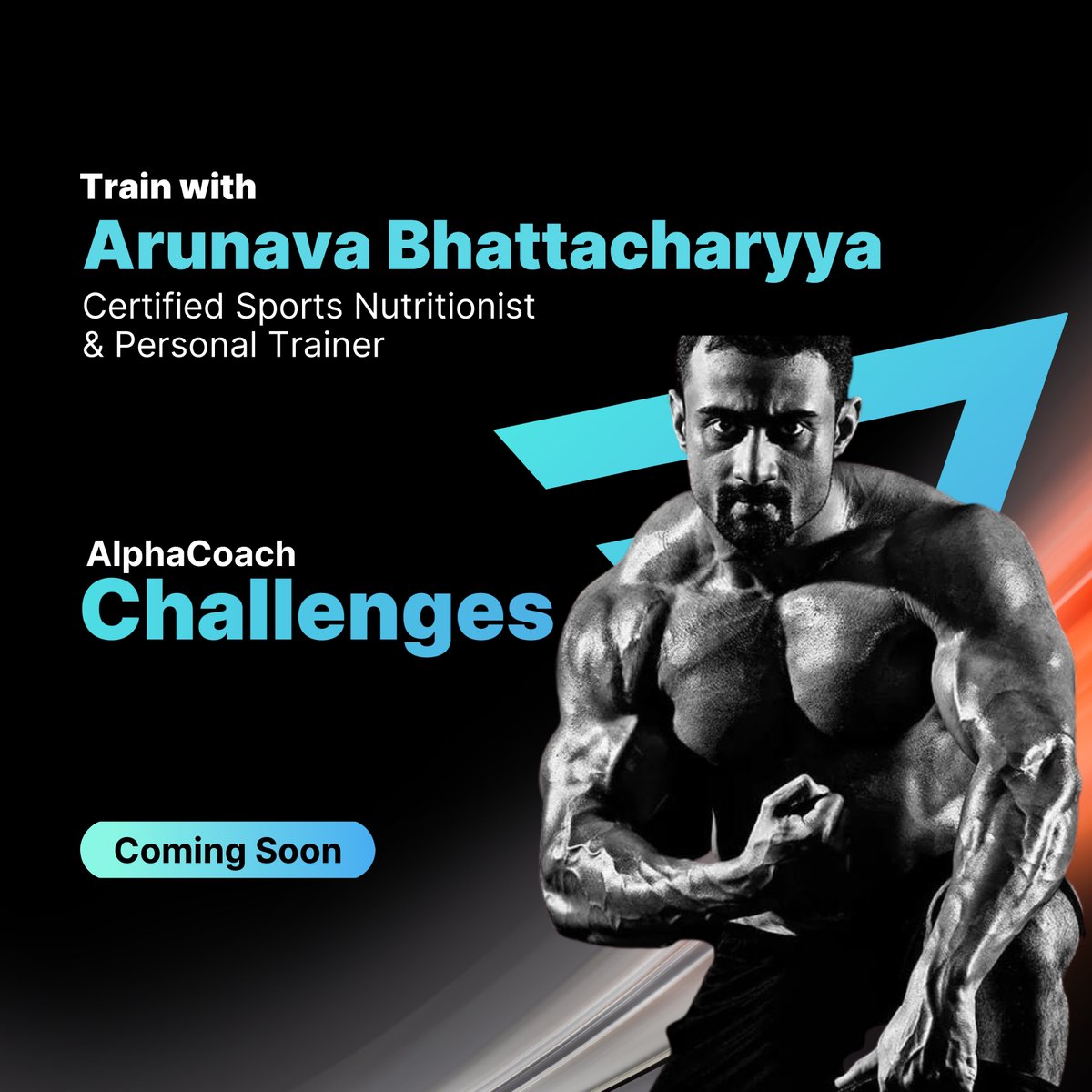 TeamAlphaCoach's tweet photo. Dedication + Consistency = Transformation. Let's make it happen with celebrity personal trainer Arunava Bhattacharyya on our fitness network - AlphaCoach Challenges! 💪🏻
#fitness #weightloss #weightlossjourney #bodybuilding #training #fitnessjourney #fatloss #personaltrainer https://t.co/ozhW6FFrLr