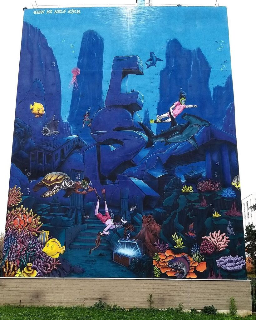 streetartUS's tweet photo. #Streetart by #MgLaBomba @mg_labomba + #Nelone @nelone_tap in #Stains, France
Photo by @klodbonton
More pics at: https://t.co/fgnfbEc1k0
Via @cultureforfreedom
https://t.co/PzpU6pgoW3 https://t.co/u4KFylVVOK