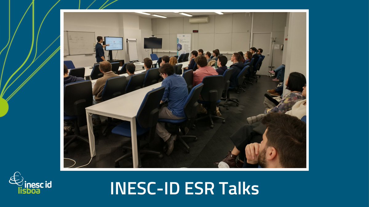 InescID's tweet photo. The first session of the INESC-ID #EarlyStageResearcher (#ESR) Talks, a program designed exclusively by and for #students and early-stage postdocs, took place yesterday. With such a disciplinary diverse community, these spaces of free exchange are vital 👉 https://t.co/e8EBJ7WWbS https://t.co/gb2F2tltWC