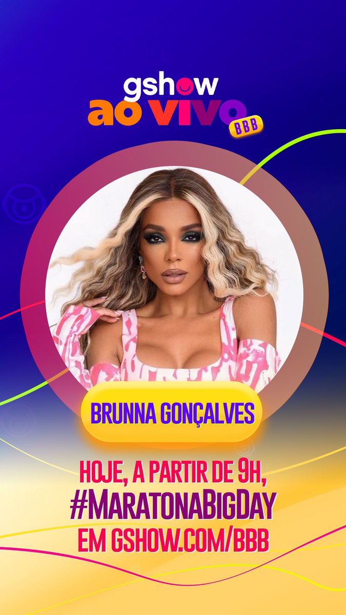 BrunnaTeam's tweet photo. Hoje @brunnagoncalves irá participar da #MaratonaBigDay #BBB23 https://t.co/R1HDGv2unT
