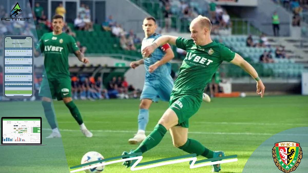 Actimet1's tweet photo. Delighted to be selected by Polish Premier Division Team Śląsk Wrocław as their #athletemonitoring platform for this season.
Śląsk Wrocław are using Actimet to monitor training load, wellness, injury and ease player/coach feedback channels. #wellness #RPE https://t.co/8JKnLzsIWo