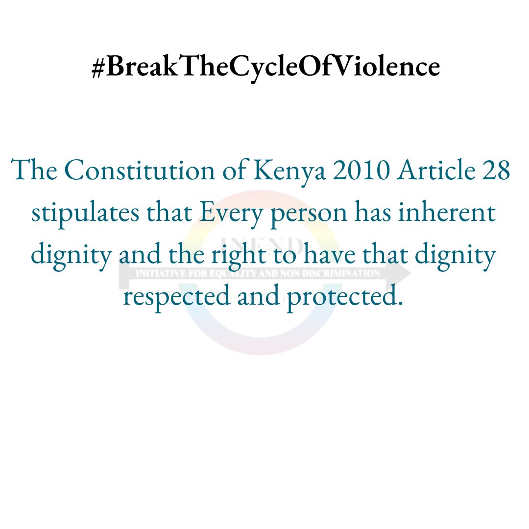 INENDorg's tweet photo. Human rights are inherent to human beings no matter who they are!
They cannot be taken away from a person, but they can be restricted in certain cases
#BreakTheCycleOfViolence
#ProtectQueerKenyans

@MarthaKarua @WMutunga @WilliamsRuto @MusaliaMudavadi @MohaJichoPevu https://t.co/7KHkJQXasN