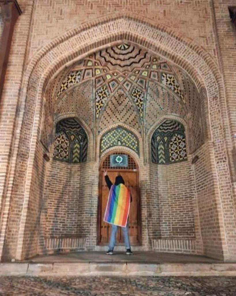 Azada232's tweet photo. This is a good feeling. Respecting your inherent feeling and the feeling that God has breathed into you Long live #LGBTQI 
#NematSadat https://t.co/1MKFwXpCuQ