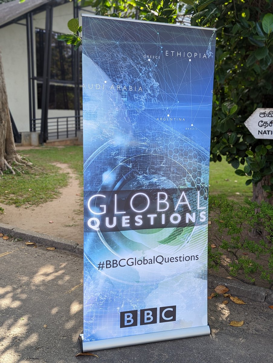 Indooshan's tweet photo. Honoured to be invited to the @BBC #GlobalQuestions #SriLanka edition to put some of the burning issues of the country closing to the 75th Independence Day https://t.co/s1YacAipCG