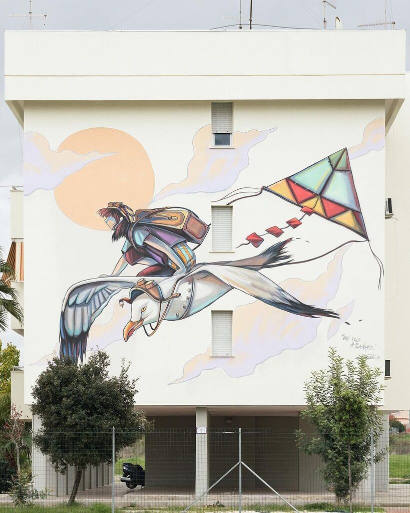 streetartUS's tweet photo. #Streetart by #AlessandraCarloni @alessandra_carloni in #Taranto, Italy, for #ProgettoTrust @progettotrust @gulia_urbana @rublanum @_mangrovie
More pics at: https://t.co/xXG8IR25Bo
Via @cultureforfreedom
#streetartTaranto #streetartitaly #italystreetar… https://t.co/vGZ8Syvgqb https://t.co/TJcfb808pw