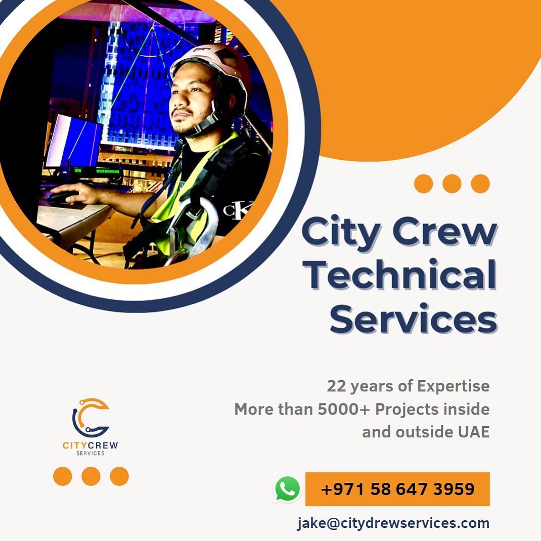 Your one stop repair and installation solution.
#ledscreendisplay
#electrical
#electronics
#videotechnician
#projectionist
#mediaserveroperator
#avmaintenance

WhatsApp us! +971 58 647 3959 for booking and inquiries.