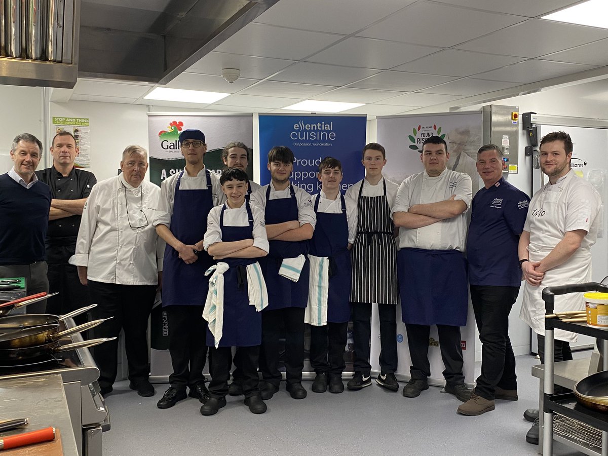And we’re off! Scottish Heat no 1 at Fife College, Kirkcaldy Campus under starters orders! Good luck guys - <a href="/RisoGalloUK/">RisoGalloUK</a> @essentialcuisin <a href="/masterchefsgb/">Master Chefs of Great Britain</a> <a href="/Craft_Guild/">Craft Guild of Chefs</a> <a href="/chefpublishing/">Chef & Restaurant Magazine</a> <a href="/FilippoBerio/">Filippo Berio</a> <a href="/koppertcressUK/">KoppertCress UAE-UK</a> .. we can’t wait to see what you come up with!