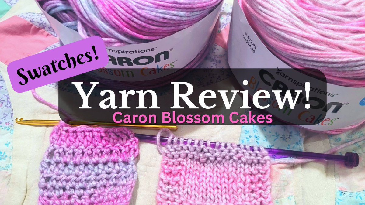 Kimminess's tweet photo. I reviewed the new Caron Blossom Cake yarn on youtube =D
https://t.co/NFx1R3HERd
@Yarnspirations1 #yarnspirations #michaels #spring #springyarn #crochet #knit #knitting #yarn #fiberarts https://t.co/6s6CH16ULE