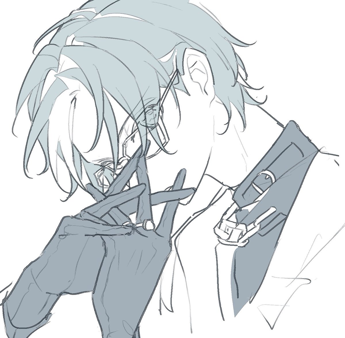 kantsubaki1712's tweet photo. らくがき https://t.co/AgedxeXGoL