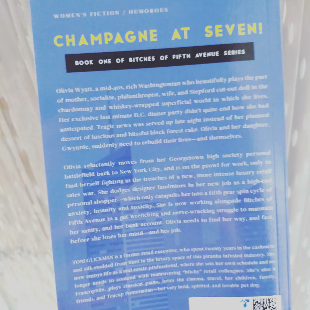 bookbloghannah's tweet photo. Book post: Champagne at Seven by Toni Glickman
I am on the blog tour for this book on 1st February
Thank you to @literallypr for sending me a copy.
#ChampagneAtSeven
#blogtour https://t.co/B8WZ4jWPzg