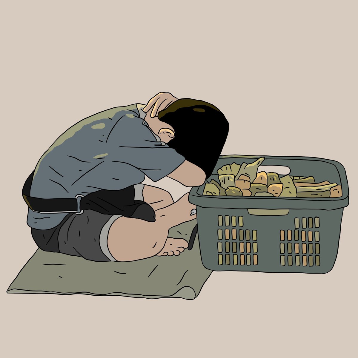 andilustrasi's tweet photo. Bersyukur, maka akan terasa baik. https://t.co/wakcCbH4uZ