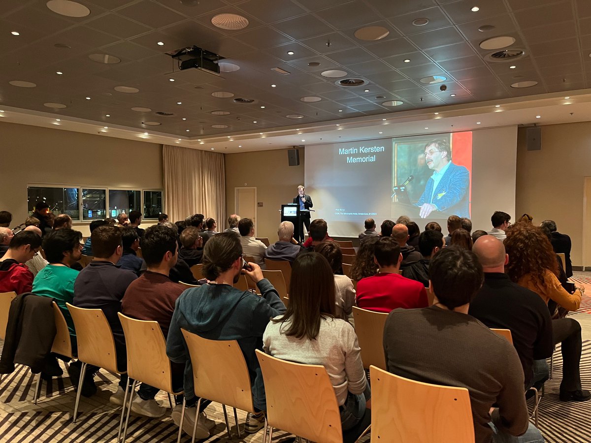peterabcz's tweet photo. Many attended the memorial, but many also missed it, so it is good this is online. Martin Kersten instilled in me core values (e.g. systems impact over papers, and DB architecture as foundational research).
Also 🙏 @arjenpdevries Arno @ailamaki Yannis &amp; @andy_pavlo for speaking! https://t.co/atf1Lar2KK