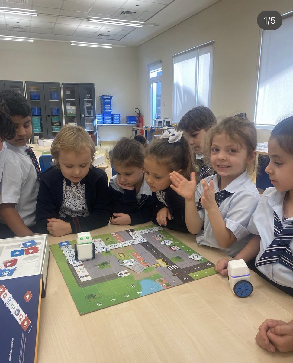 gems_khail's tweet image. Year 1 students enjoyed their first lesson in the STEAM room today. They explored moving Kubo using the
movement tiles and basic commands. 

#limitlesslearning #steamforkids #ouracademy @GEMS_ME