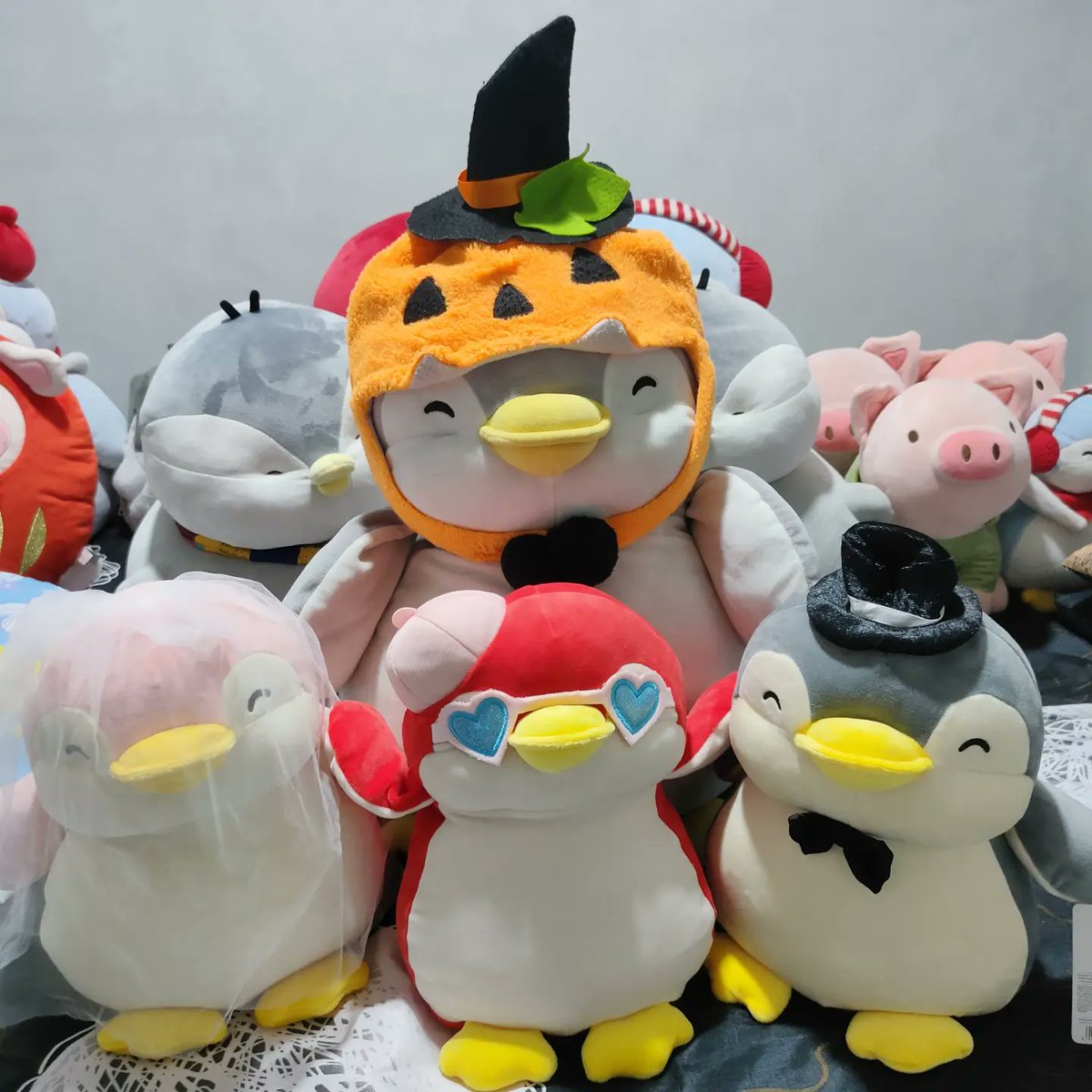 ChubbyPingu's tweet photo. Meet Rosas, Pula and Abo! New year, new penpens! Thank you so much @penpenfam_aus for shipping them all the way from Australia. 🎉🐧❤️ #penguins #chubbypingu #cute #cutepenguin #pingu #penguinplush #penguin #plushie #tonton #chubby #포챠펭 #bride #groom #minisoplush https://t.co/pm0W8B1Lee