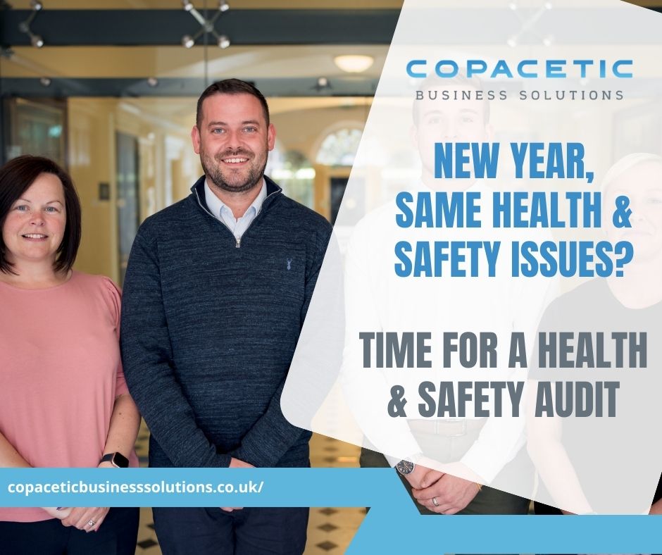 CopaceticNI's tweet photo. It's 2023 and any modern business should be a safe place to work. When was your last risk assessment? Give yourself and your employees the best chance at a successful and productive year, with an audit from our H&S Team! #CopingWithCopacetic https://t.co/VN37oayyOt