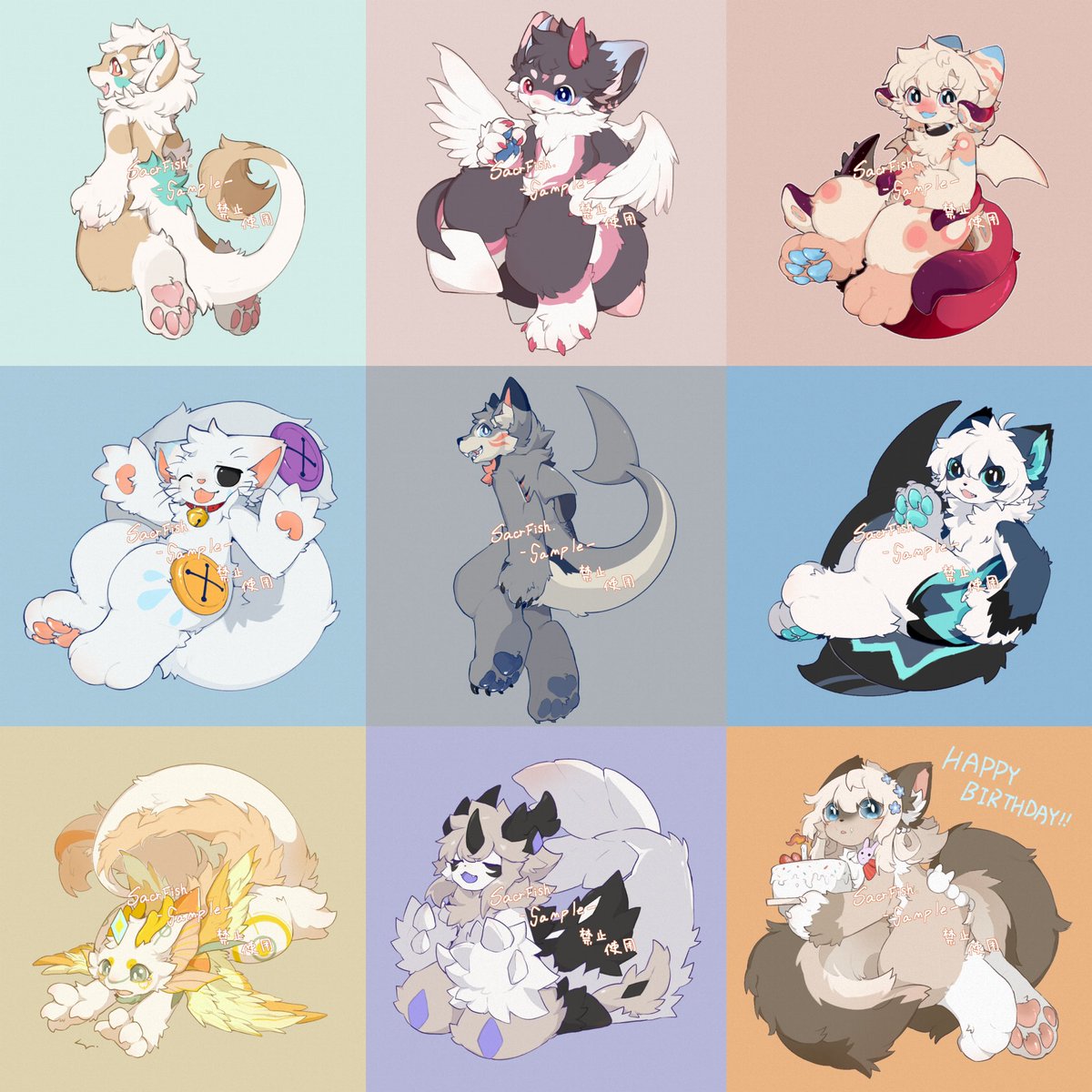 转发+关注+评论你的设定。抽一位画下面这个类型的委托
_(:з」∠)_发现1.6k粉了！！