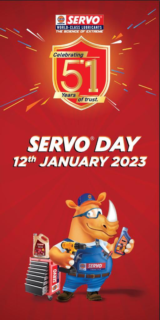 Superbrand #SERVO turns 51 today. The journey of home-grown brand SERVO with 1200 commercial formulations, takes inspiration from growth aspirations of the nation. I am sure tailor-made SERVO lubes solutions backed by advanced technology will remain customer favourite, forever.