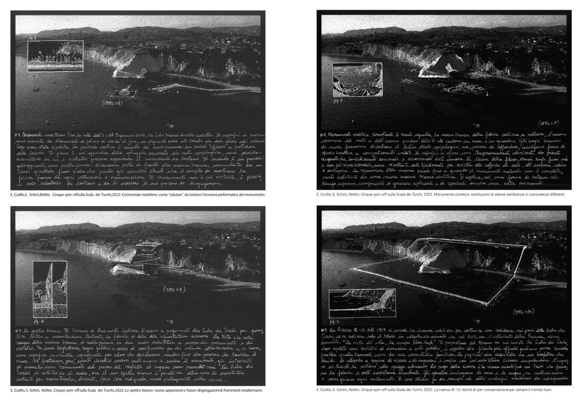 #LaBiennaledelloStretto
#Contributors – Egidio Cutillo, Stefania Schirò 

"Relitto. Cinque spin-off per la Scala dei Turchi"

#letrelineedacqua #thethreewaterlines #500x100 #MediterraneiInvisibili #laboratoriopermanentemediterraneo 
<a href="/alfonsofemia/">Alfonso Femia</a>