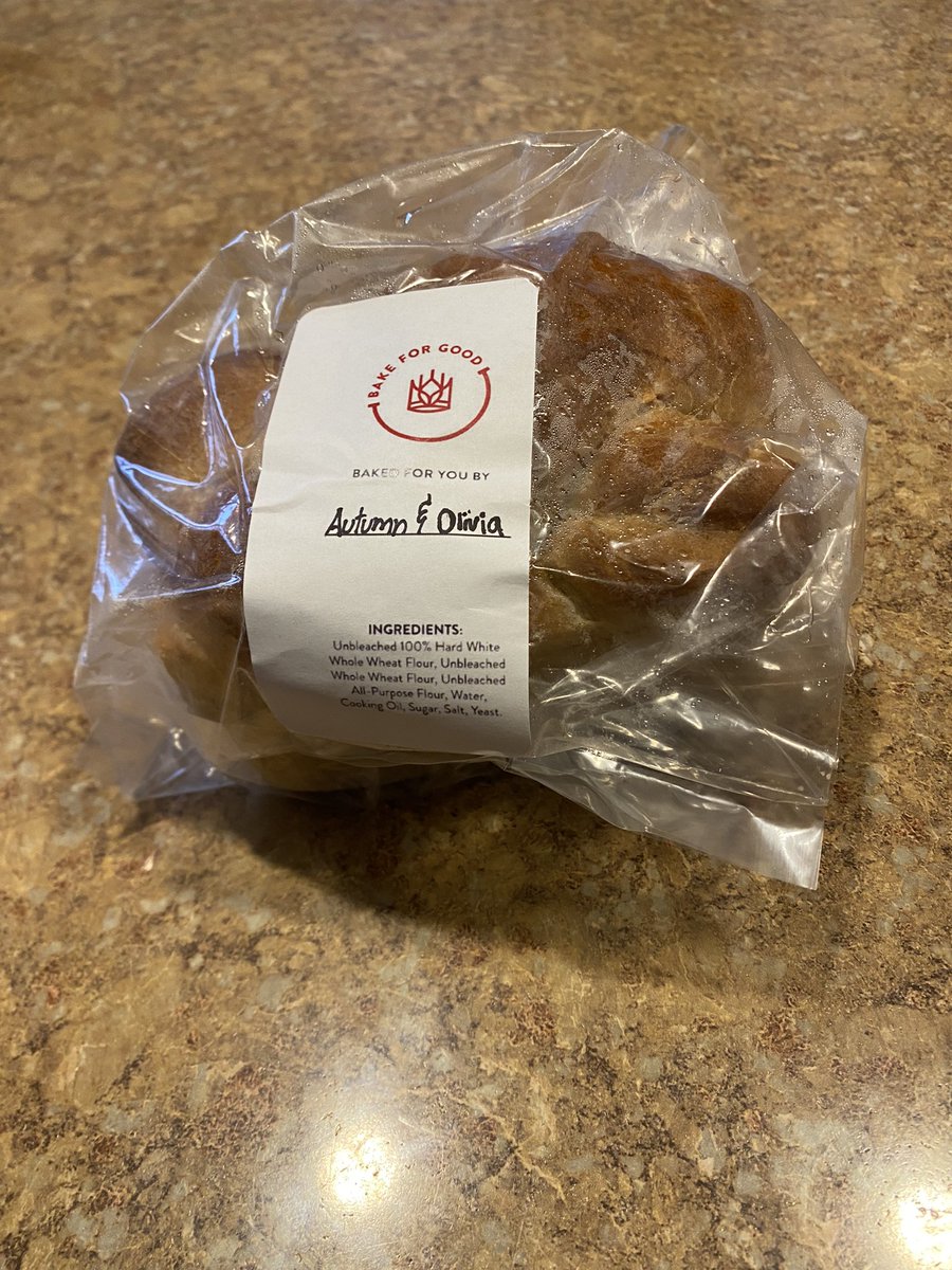 Thank you to. @WhighamRebecca and the 6th grade FCS class! Delicious! #bssdproud #bsmsrocks