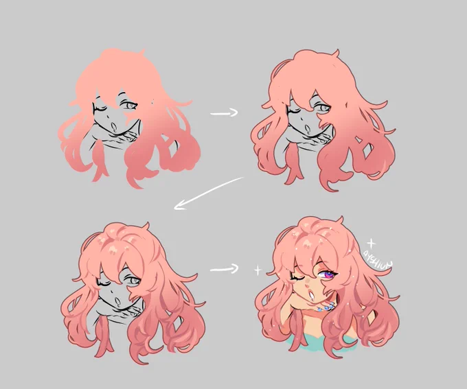 Hair practice 