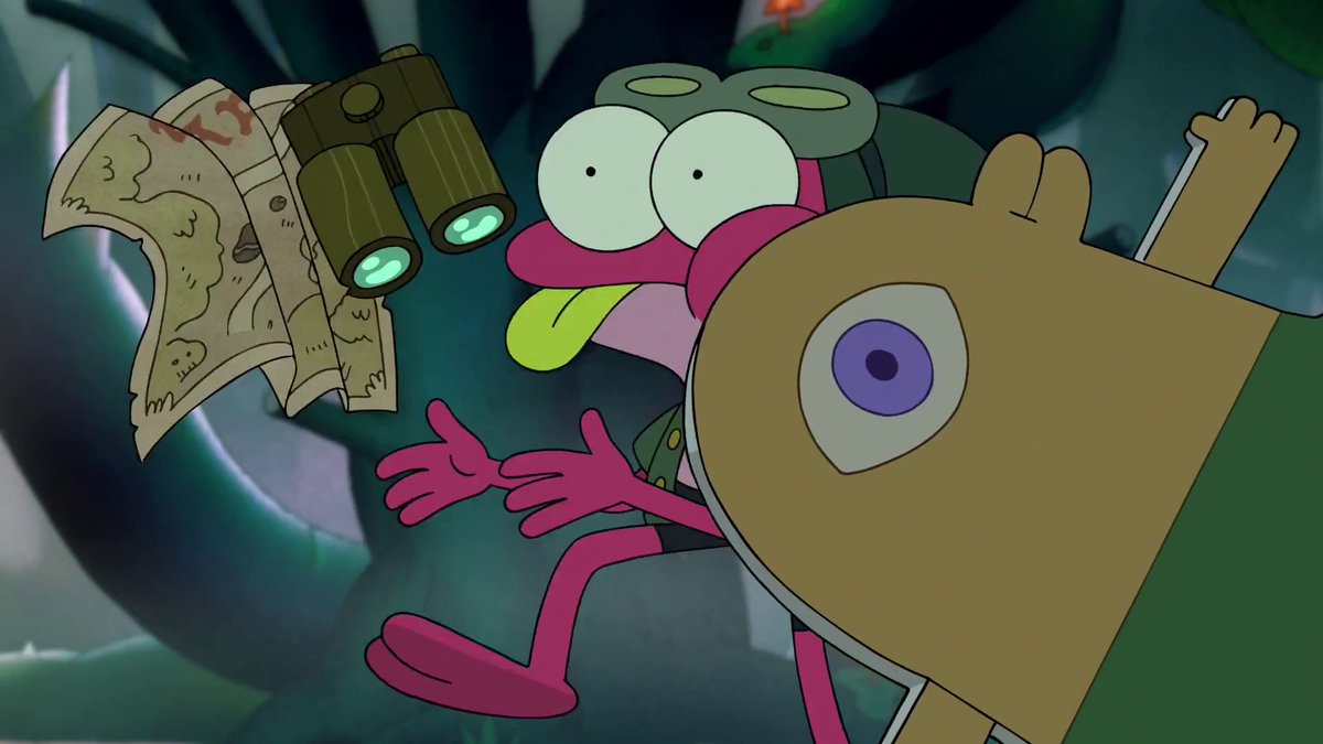 Frames of Amphibia {bot} on Twitter "Amphibia Truck Stop Polly (S2E3a