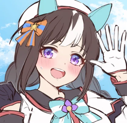 ホッコータルマエちゃん描くぞー!!描いたらきてくれるはず!!!!!#ウマ娘 