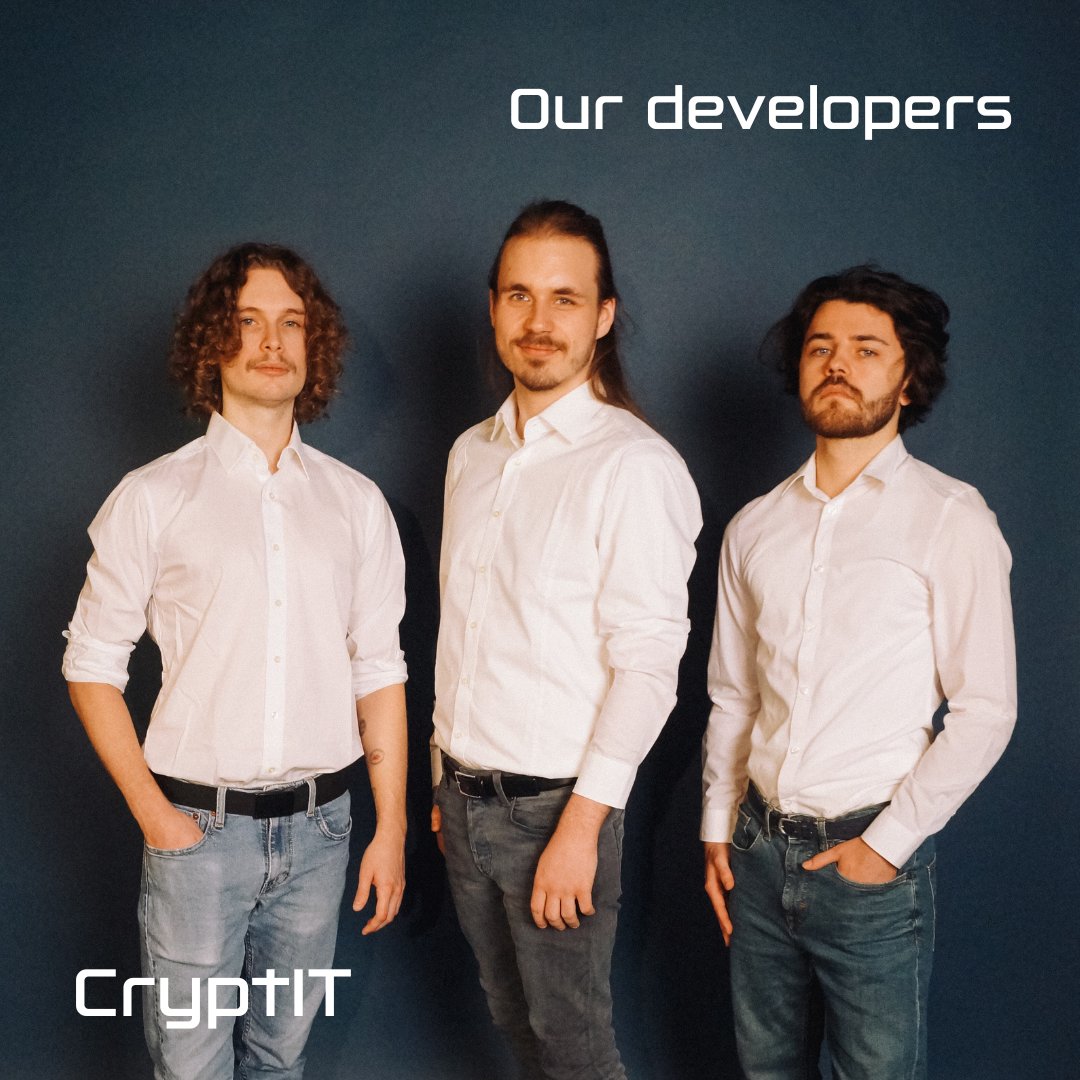 it_crypt's tweet photo. As a start-up we thrive for sustainable growth with lasting impacts. This would not be possible without our dedicated team of developers. As a young team we combine experience and innovative ideas to provide our clients unique solutions #startup #vienna #cryptit #it #web3 https://t.co/oh1MIQUBDZ