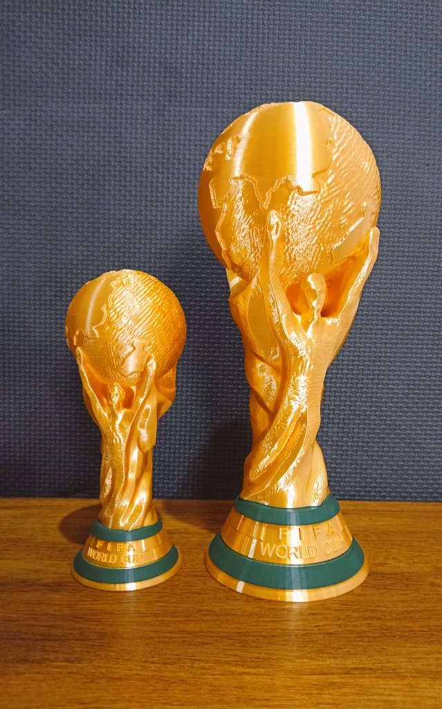 Calike3D's tweet photo. Copa del mundo!!!...

#Cults. #impresion3d #impresion3dargentina #sierradetandil https://t.co/THue6s29ve